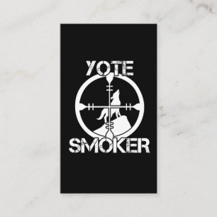 Coyote Hunter Yote Sniper Vild Animal Hunting Visitkort