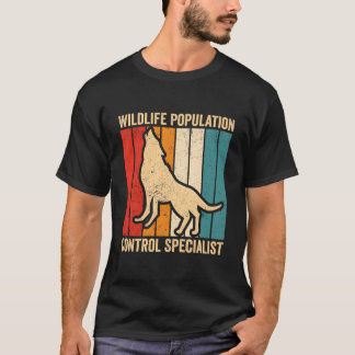 Coyote Hunting Coyote Hunter Wildlife Population S T Shirt