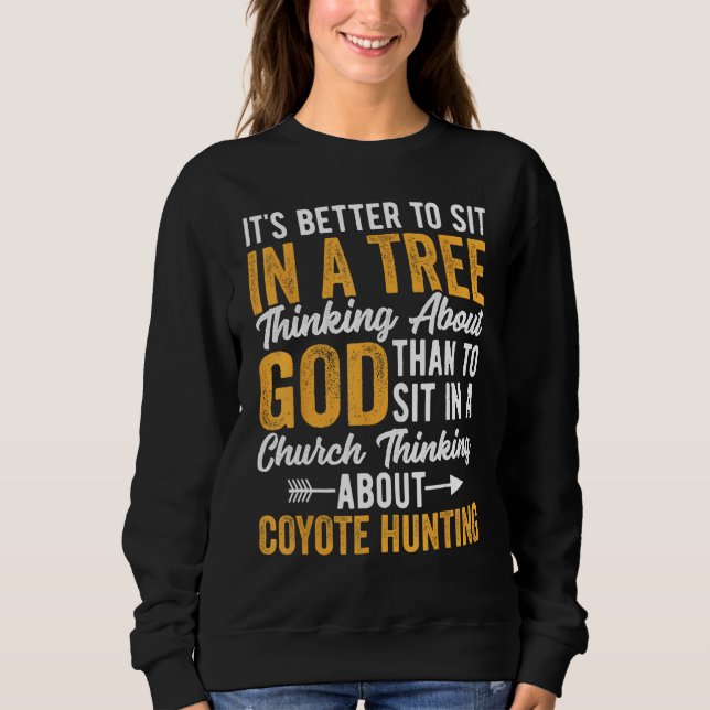 Coyote Hunting Coyote Hunter Yote Happy Couples Hu T Shirt (Framsida)