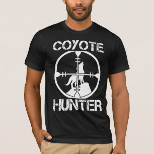 Coyote Hunting Yote Sniper Vild Animal Hunter T Shirt