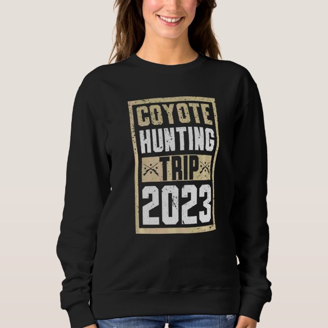 Coyote-jaktresa 2023 Fälla Fällare T Shirt (Framsida)