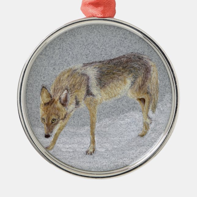 Coyote Julgransprydnad Metall (Framsidan)