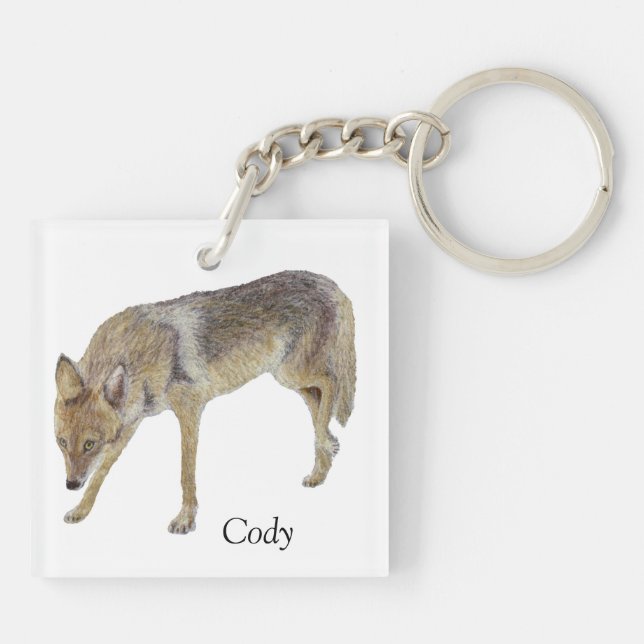 Coyote Keychain (Baksidan)