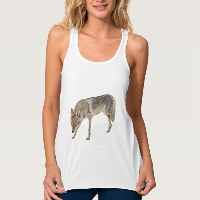 Coyote Linne Med Racerback (Framsida)