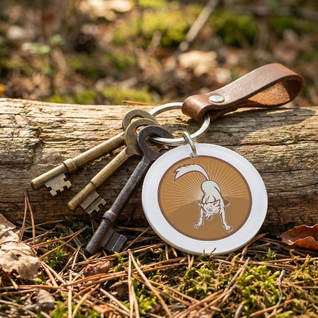 Coyote Retro Sunset Vintage Wilderness Animal Art (Skapare uppladdad)