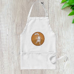 Coyote Retro Sunset Vintage Wilderness Animal Art Förkläde<br><div class="desc">En arg hund i en aggressiv situation. Den här designen ser ut att vara verkligen för dessa Apron</div>