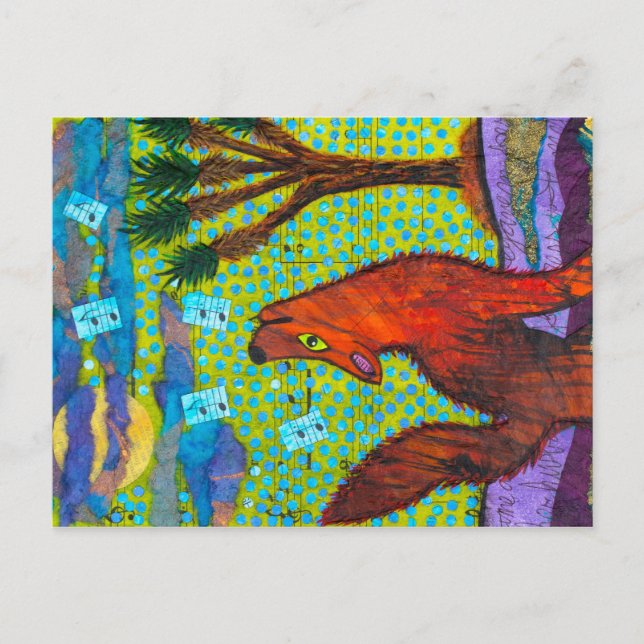 Coyote Sång Vykort (Framsida)