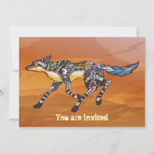 Coyote the Trickster-inbjudan Inbjudningar