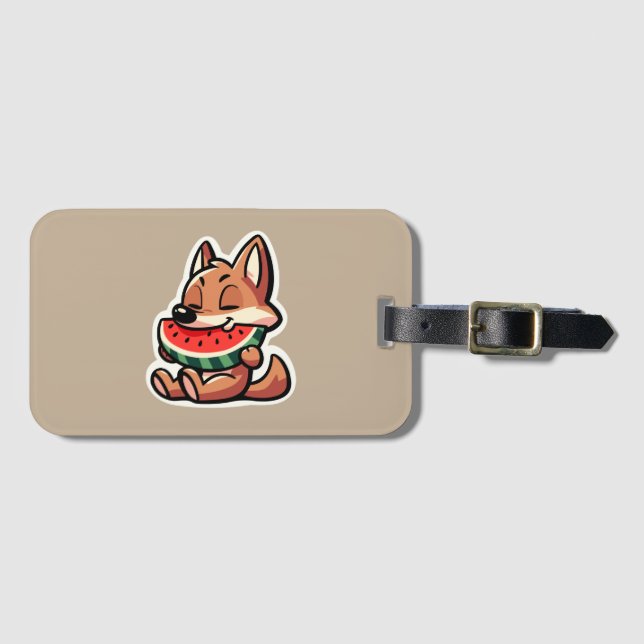 Coyote Watermelon Bagagebricka (Framsida horisontal)