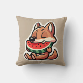 Coyote Watermelon Kudde