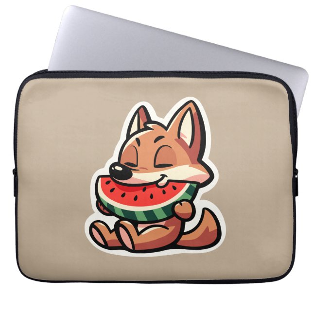 Coyote Watermelon Laptop Fodral (Framsidan)