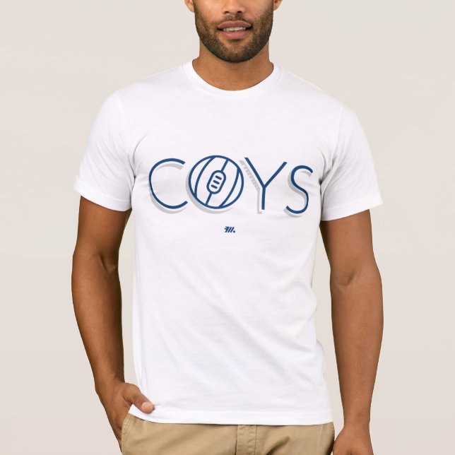 COYS - VitT-tröja T Shirt (Framsida)