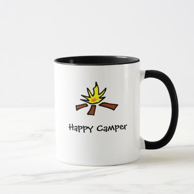 COZ00016 COZ00016, lycklig campare, lycklig Mugg (Höger)
