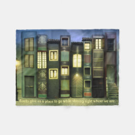 Coz Blanket för läsare Fleecefilt