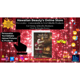 Cozi Fireplace Julgran från Jultomten 8 Julkort