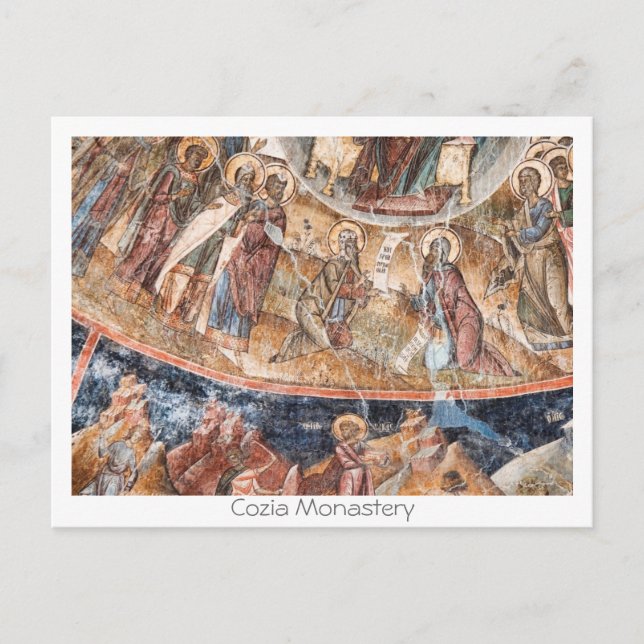 Cozia-kloster Vykort (Framsida)