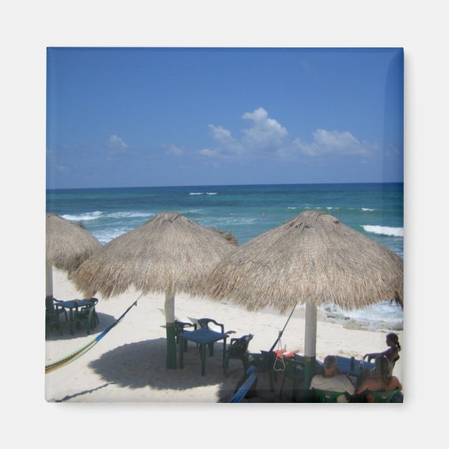 Cozumel Beach Magnet (Framsidan)