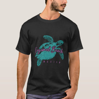 Cozumel Beach Mexico Sea Turtle Surfer Scuba Divin T Shirt