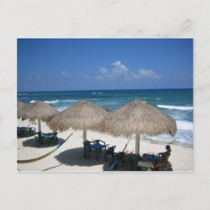 Cozumel-dagen på Beach-vykortet Vykort