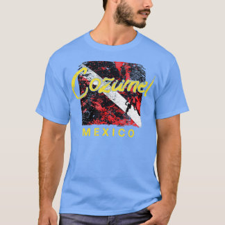 Cozumel DIVE Mexico Dyka T Shirt