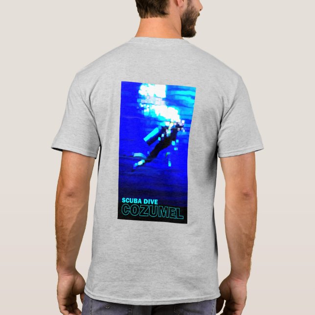 Cozumel-Dyka T Shirt (Baksida)