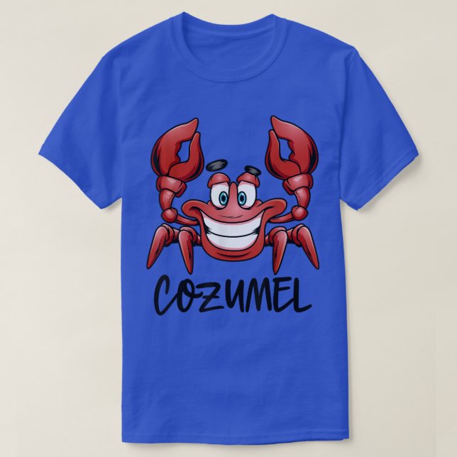 Cozumel Mexico Beach Family Vacation Group Resa Cr T Shirt (Design framsida)