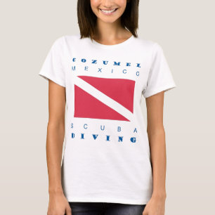 Cozumel Mexico Scubadyk Tee Shirt
