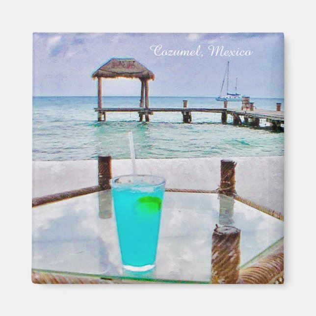 Cozumel Mexiko Magnet (Framsidan)