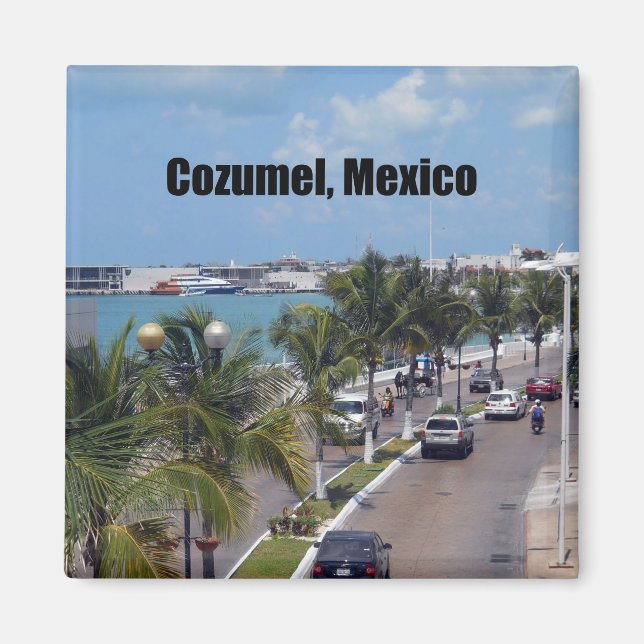 Cozumel, Mexiko Magnet (Framsidan)