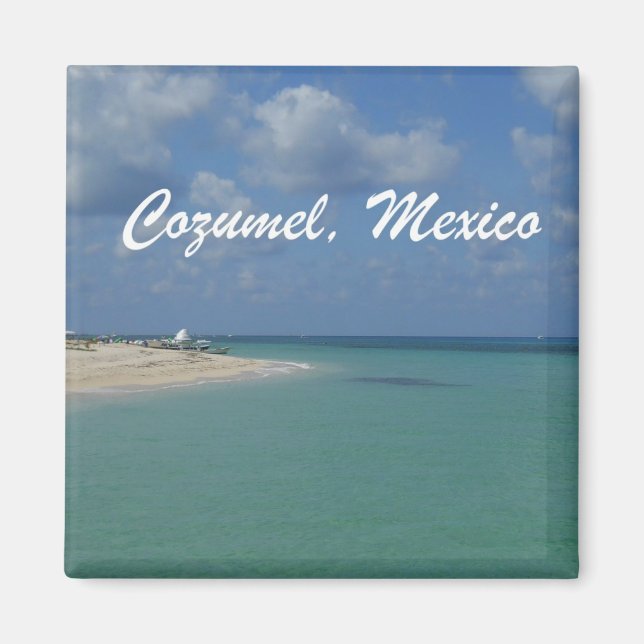 Cozumel, Mexiko Magnet (Framsidan)