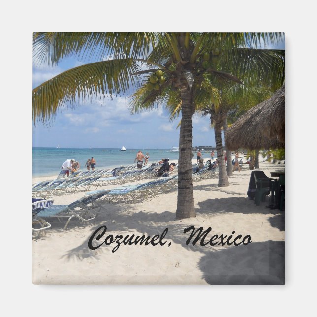 Cozumel, Mexiko Magnet (Framsidan)