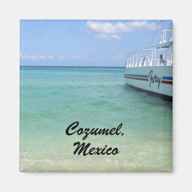 Cozumel, Mexiko Magnet (Framsidan)