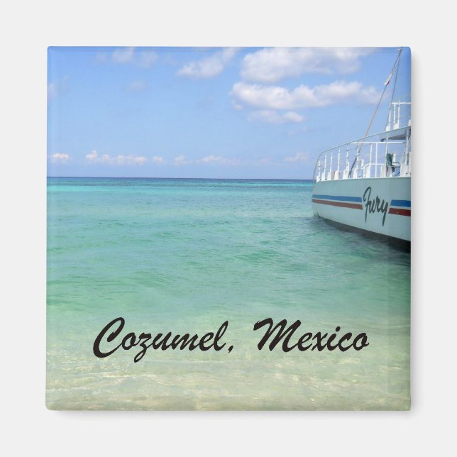 Cozumel, Mexiko Magnet (Framsidan)