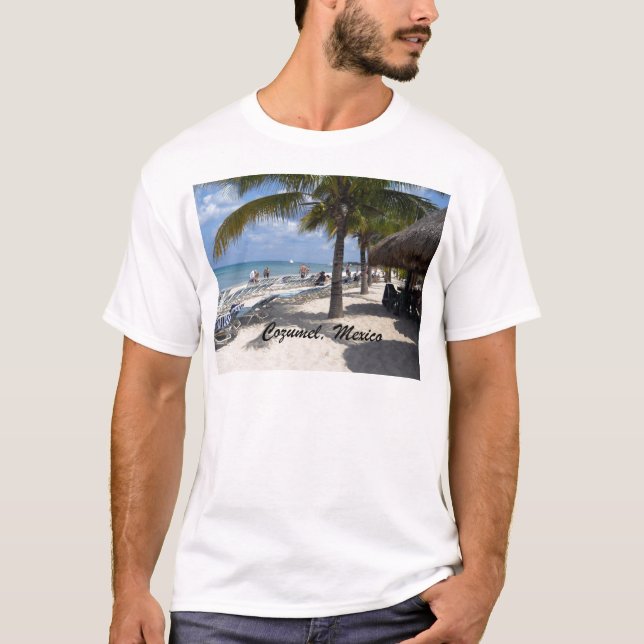 Cozumel, Mexiko T-shirt (Framsida)