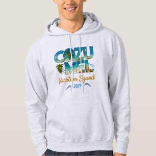 Cozumel Vacation 2025 Tropical Getaway Äventyr Hoodie