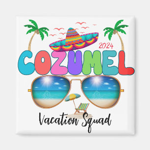 Cozumel Vacation Squad Sol, Sand och Memories Mex Magnet