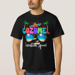 Cozumel Vacation Squad Sol, Sand och Memories Mex T Shirt