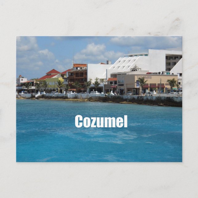 Cozumel Vykort (Framsida)