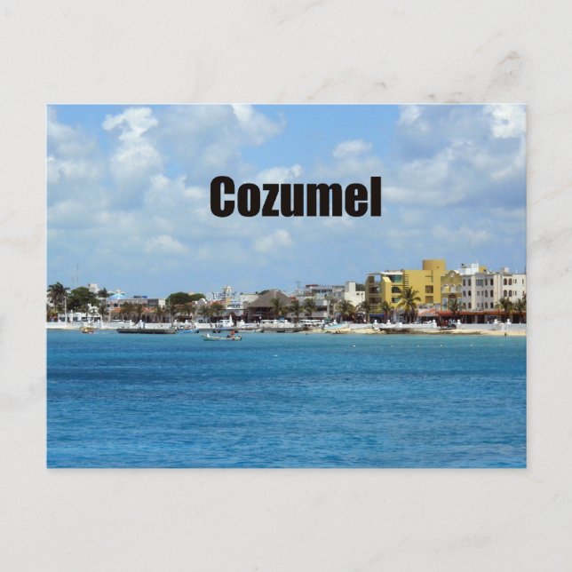 Cozumel Vykort (Framsida)