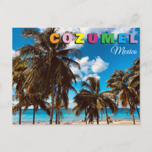 Cozumel vykort Mexiko