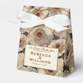 Cozy Anemones Themed Outdoor Wedding Presentaskar