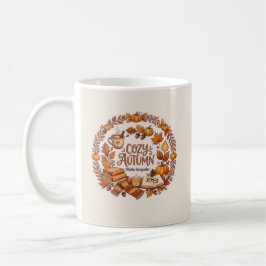 Cozy Autumn Wreath / Otoño Acogedor Kaffemugg