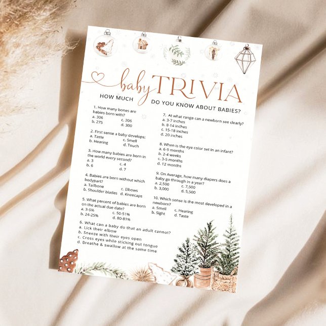 Cozy Baby Trivia Game (Skapare uppladdad)