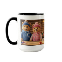 Cozy Bear Couple Mugg | The Frosty Family