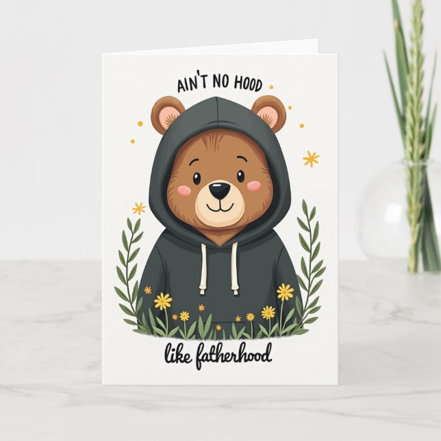 Cozy Bear Fars Dag-kort Kort (Framsida)