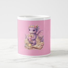 Cozy Bookish Mom Dragon Coffee Mug Jumbo Mugg