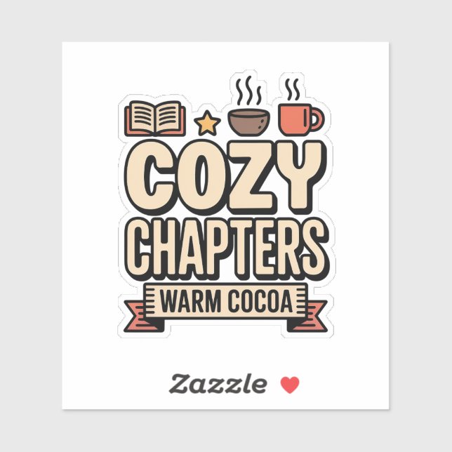 Cozy Chapters Warm Cocoa Holiday Klistermärken (Ark)