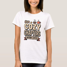 Cozy Chapters Warm Cocoa Holiday T Shirt