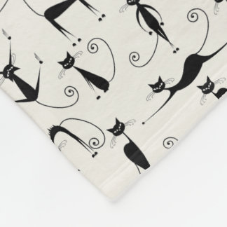 Cozy Chic Cat Lover Gift Fleecefilt