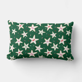 Cozy Christmas Cookie Pattern Lumbarkudde